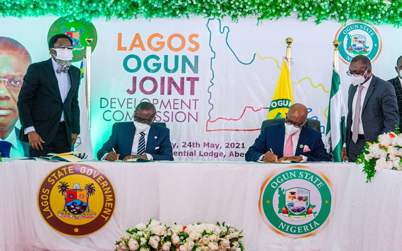 ESTABLISHMENT OF LAGOS-OGUN JOINT DEVELOPMENT COMMISSION.